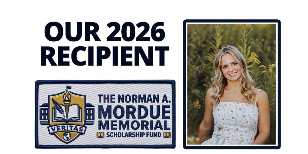 NORMAN A MORDUE 2026 SCHOLARSHIP RECIPIENT MOLLY MOSHIER