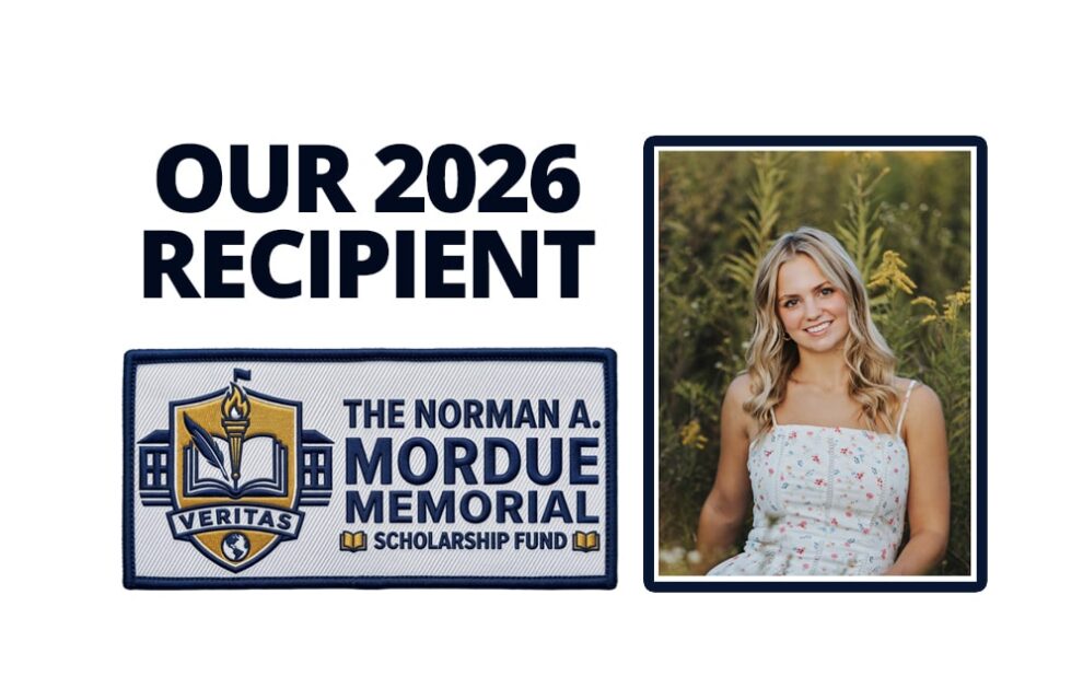 NORMAN A MORDUE 2026 SCHOLARSHIP RECIPIENT MOLLY MOSHIER